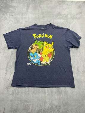Pokémon Kalos Region Starter Trio & Pikachu Graphic T-Shirt